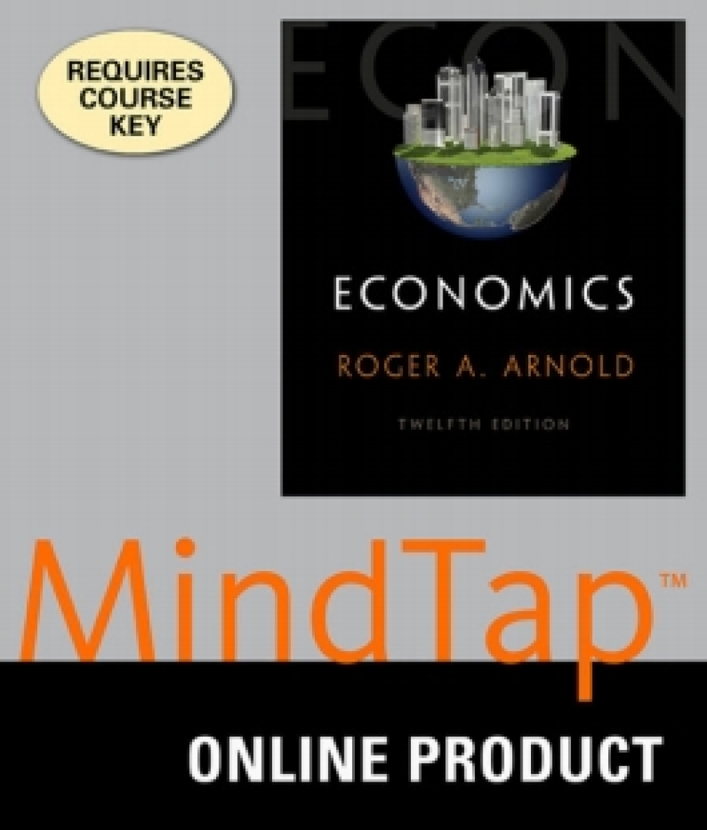 MindTap Economics for Arnold's Economics, 12th Edition, [Instant Access], 2 terms (12 months) 12th Edition â€“ PDF/EPUB Version Downloadable